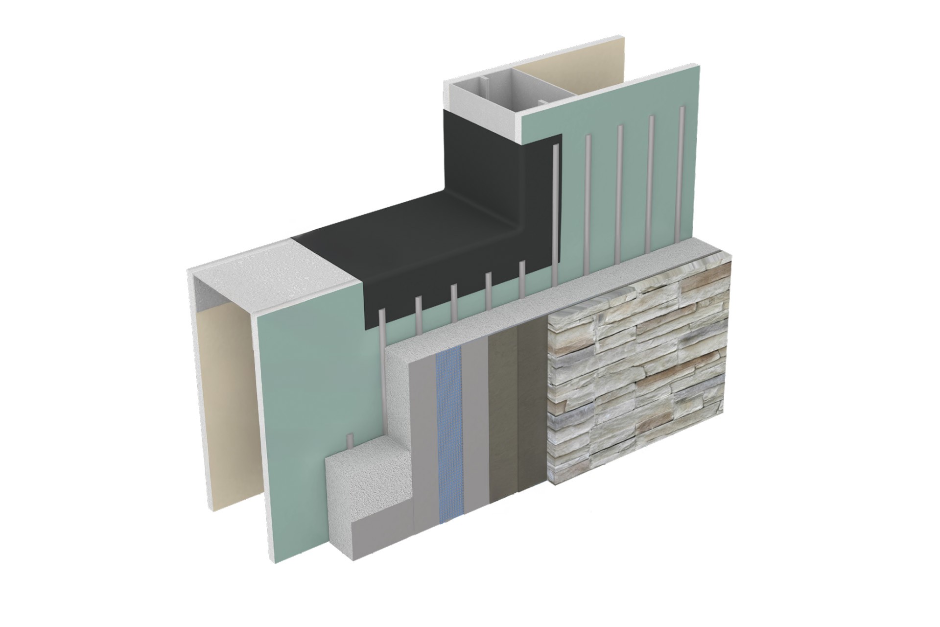 Outsulation Masonry Veneer System