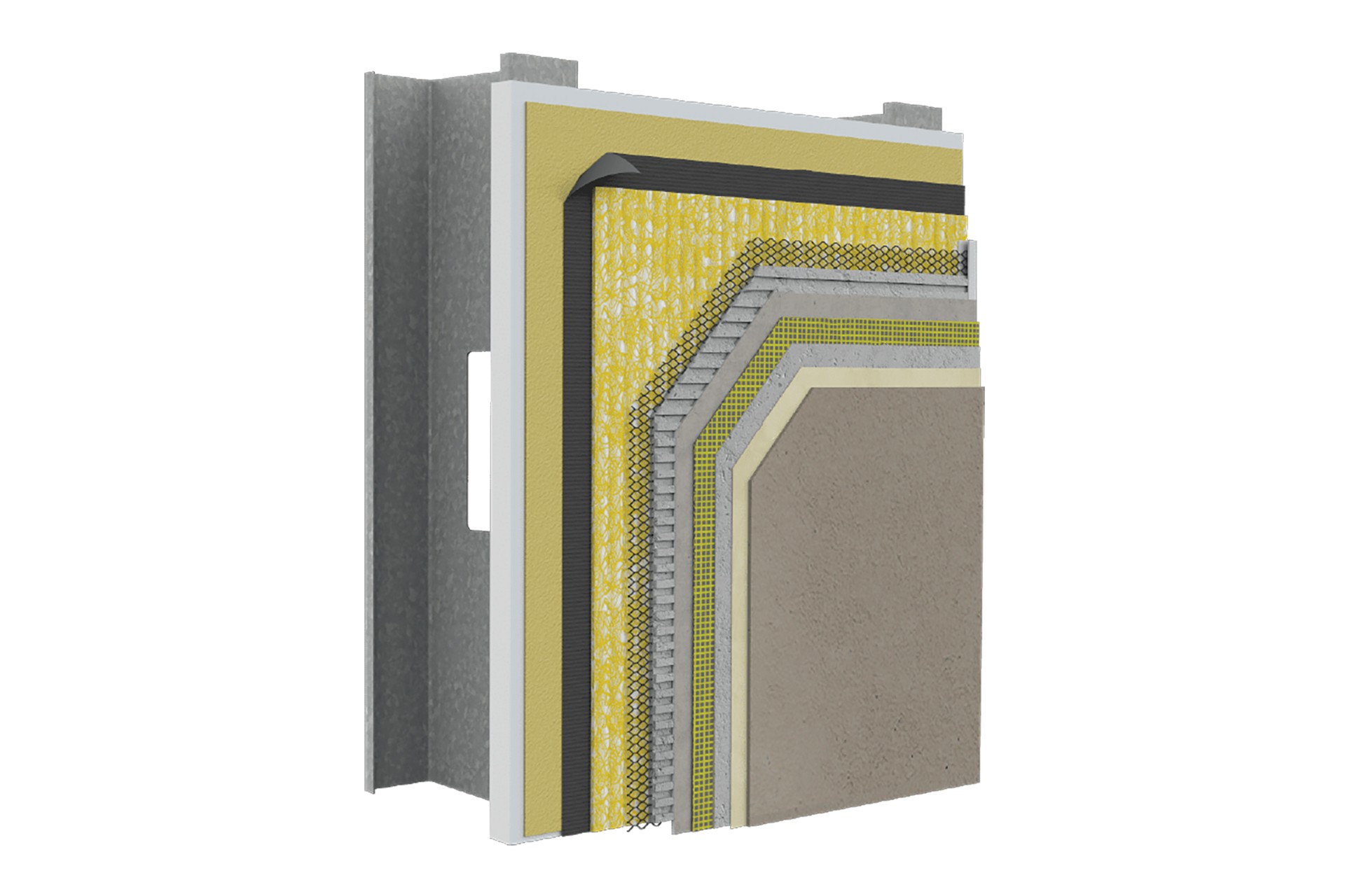 StoPowerwall® – DrainScreen with Sto Crack Defense option