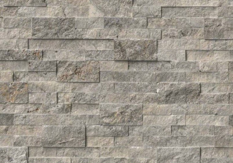 Silver Travertine - Natural Stone Panel