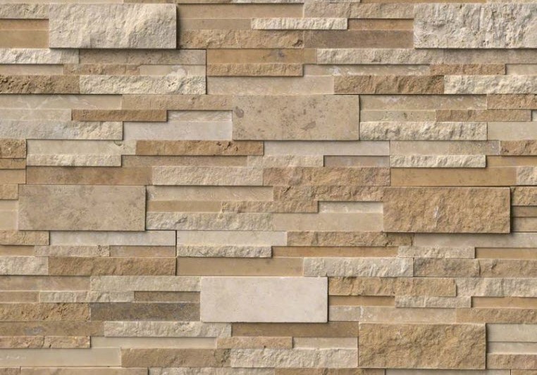 Natural Stone Panel, Casa Blend 3D Multi Finish 