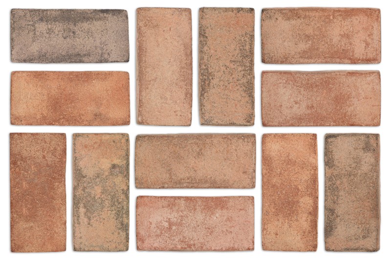 Cerise Machine Molded Pavers