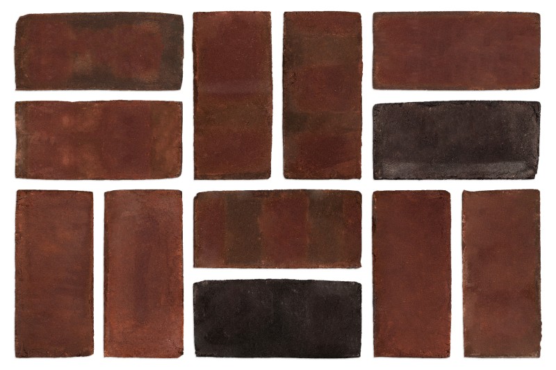 Scarlet Machine Molded Pavers