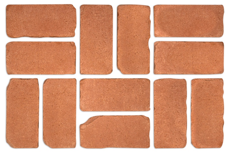 Sunlit Earth Tumbled Pavers