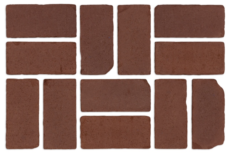 Havana Red Tumbled Pavers