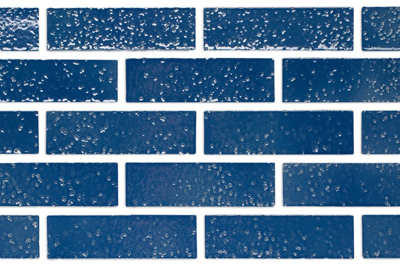 Sea Blue Glossy Velour